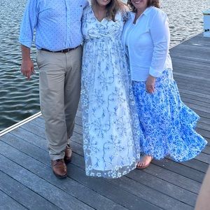 Baltic Born Marseille Embossed maxi dress